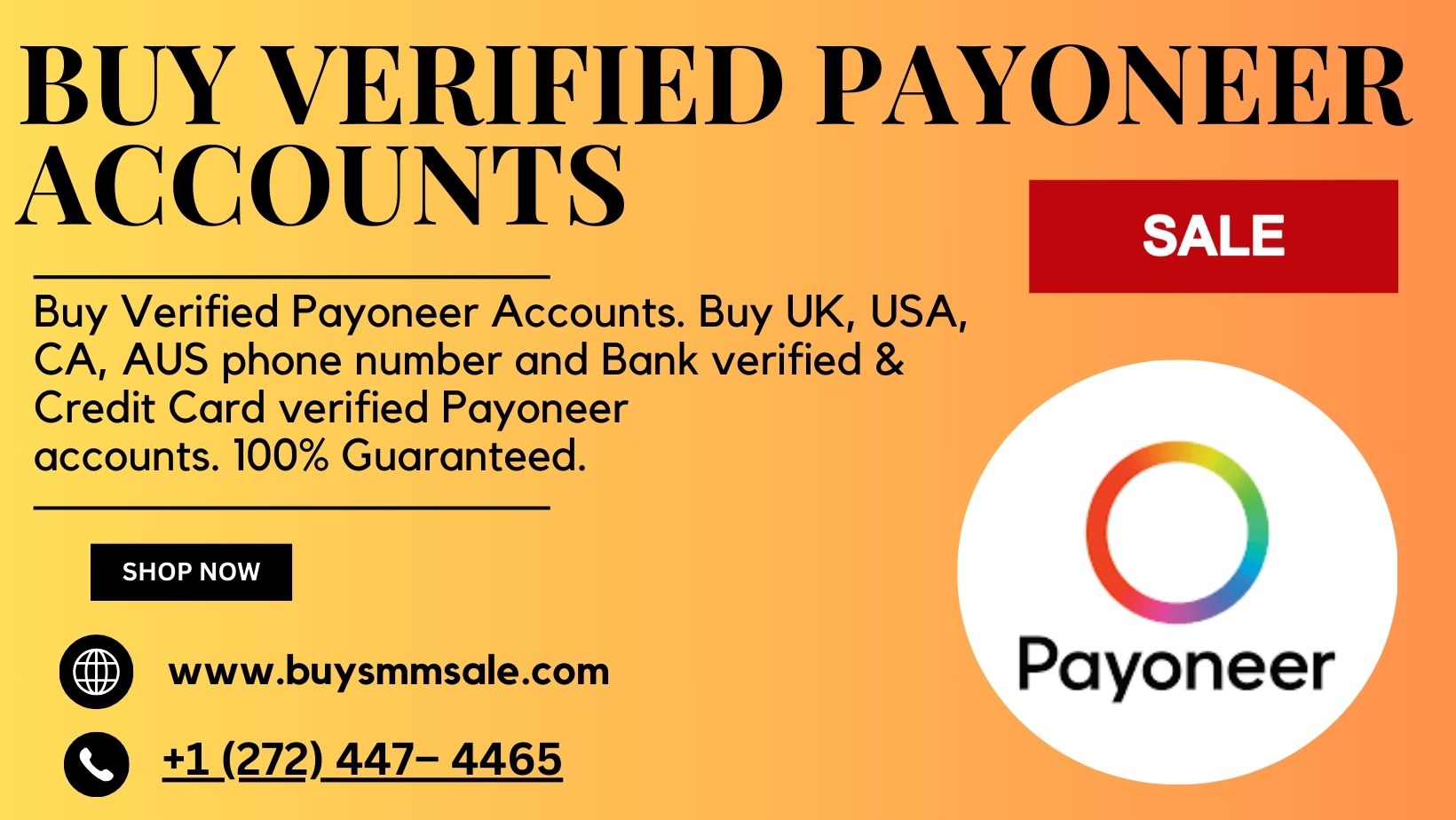 Buy Verified Payoneer Accounts 