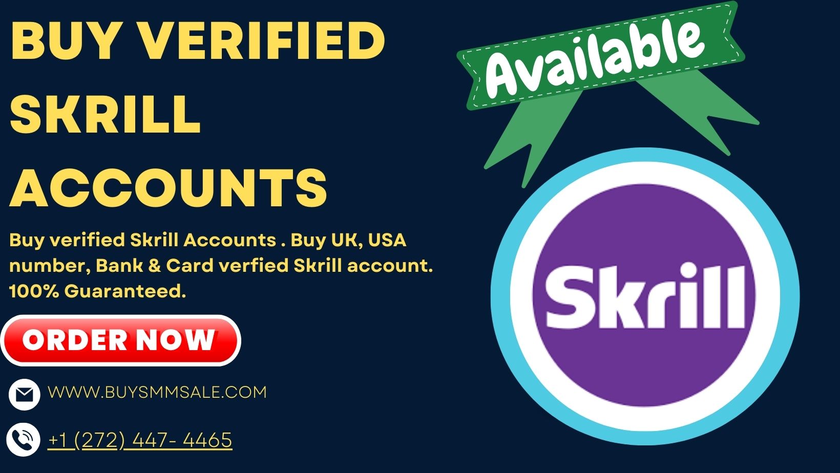 Buy Verified Skrill Accounts 