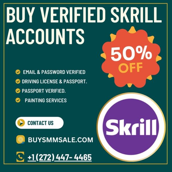 Buy Verified Skrill Accounts