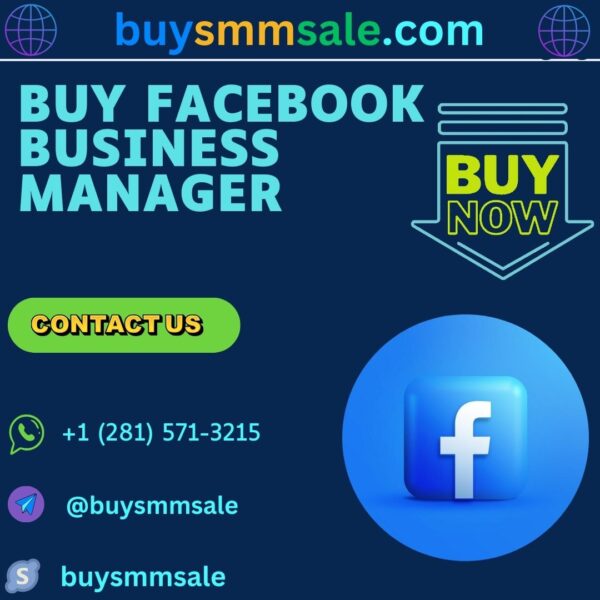 Buy verified facebook business manager