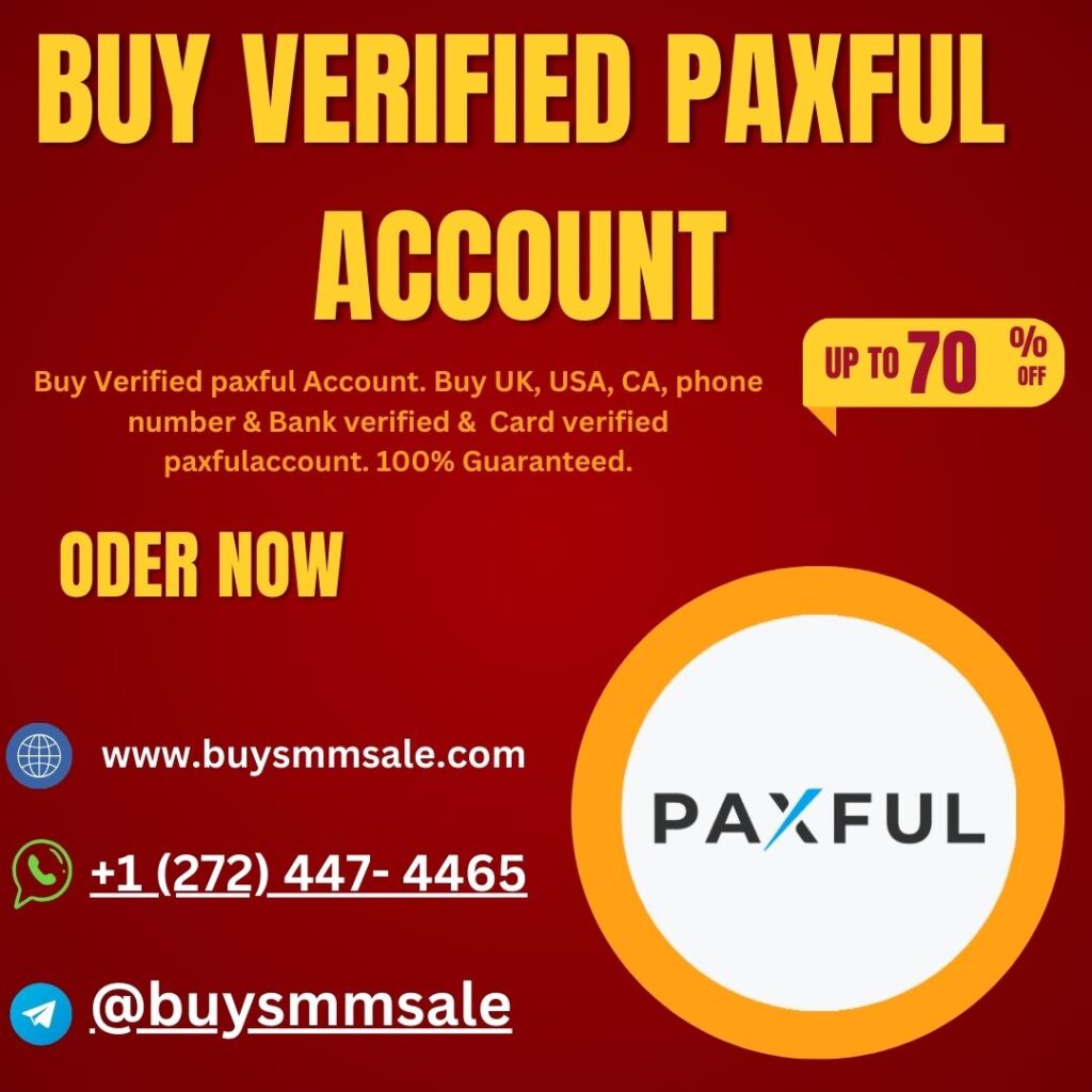 Buy Verified Paxful Account 