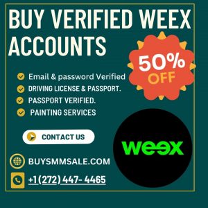 Buy Verified Weex Accounts